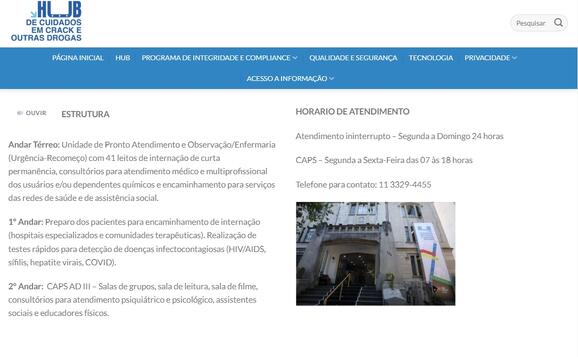 HUB CUIDADOS EM CRACK E OUTRAS DROGAS HUB CUIDADOS EM CRACK E OUTRAS DROGAS